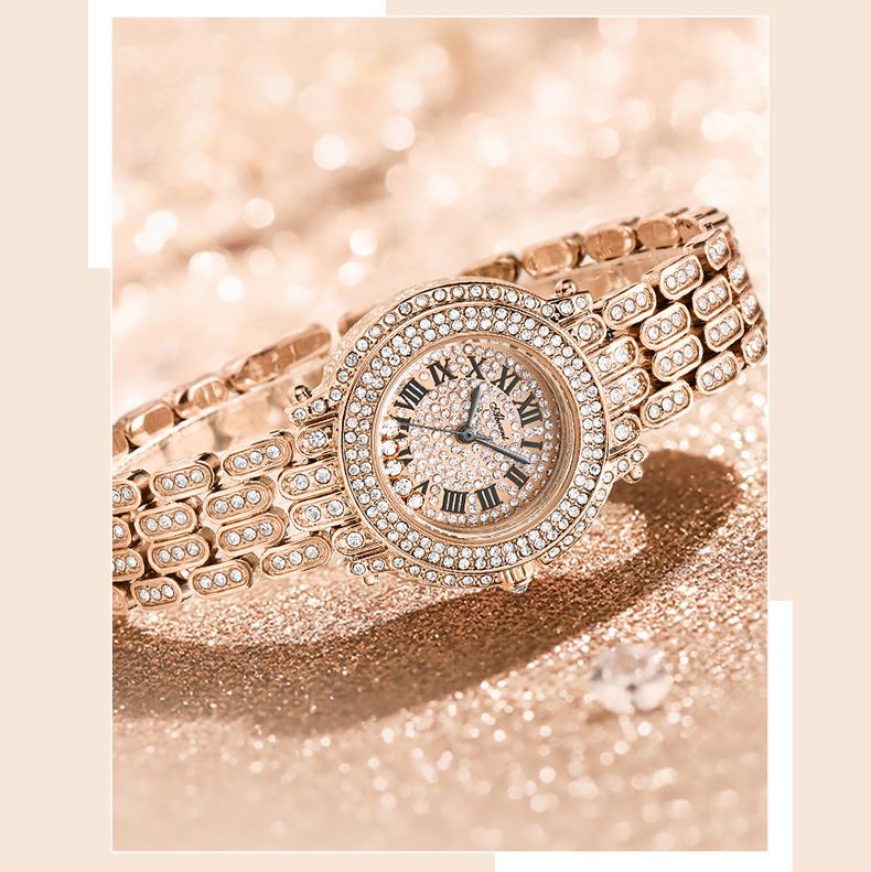 Women's watch fashionable luxury diamond watch